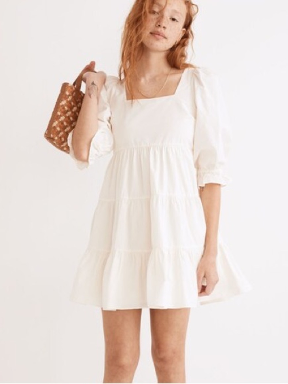 Madewell Poplin Lizzie Dress Sz 4